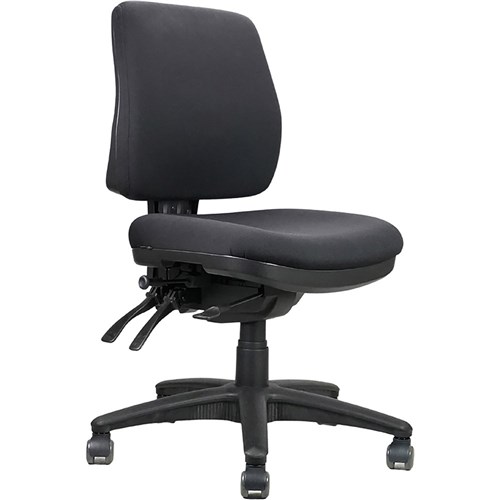 FNX RAPID ERGO MIDI OPERATOR Chair Medium Back Black
